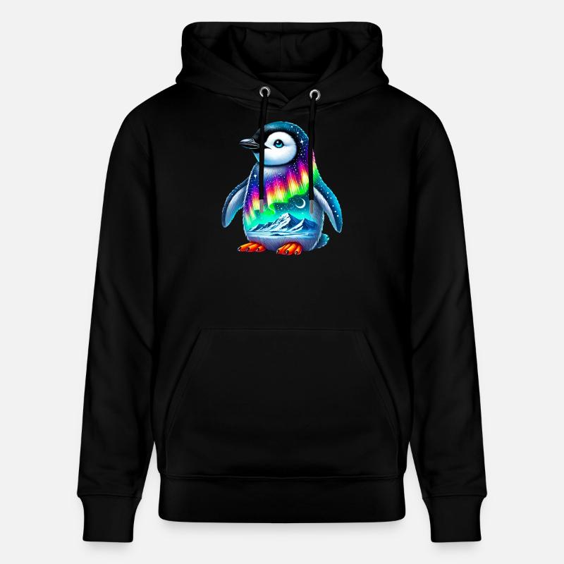 Pinguin - Stanley/Stella Unisex Bio-Hoodie CRUISER - Schwarz