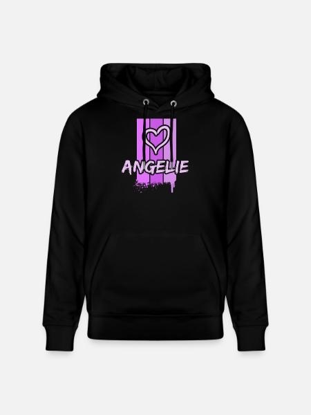 Angelie Angelie - Stanley/Stella CRUISER Unisex Organic Hoodie - black