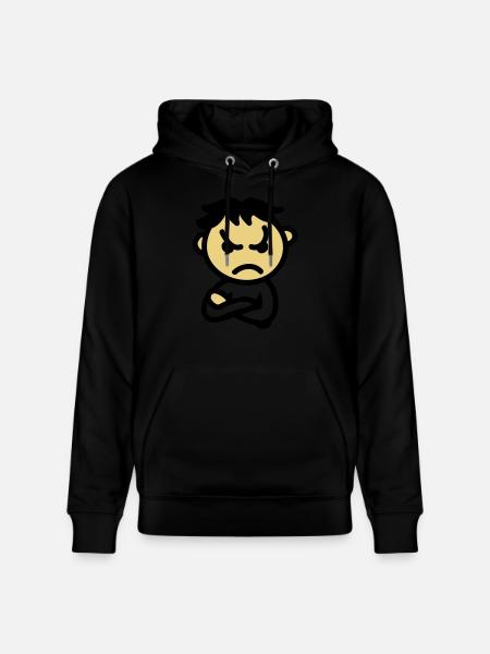 bad mood - Stanley/Stella CRUISER Unisex Organic Hoodie - black