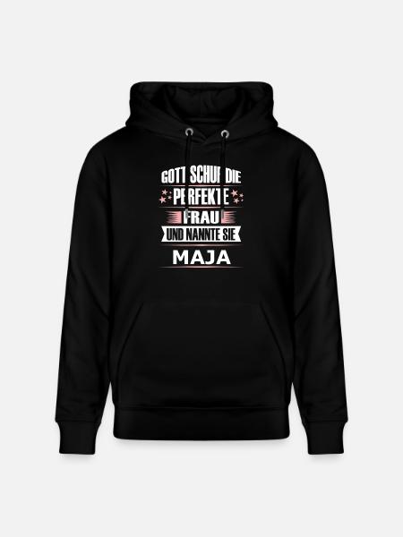 MAJA - Stanley/Stella Unisex Bio-Hoodie CRUISER - Schwarz