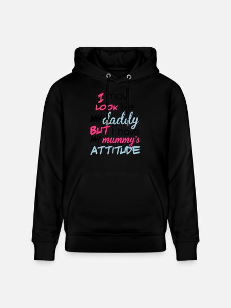 Kids - Stanley/Stella CRUISER Unisex Organic Hoodie - black