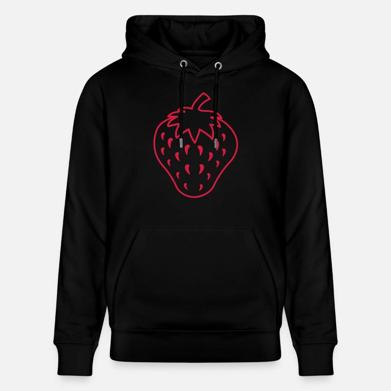 erdbeere_001 - Sweat à capuche bio CRUISER Stanley/Stella Unisexe - noir