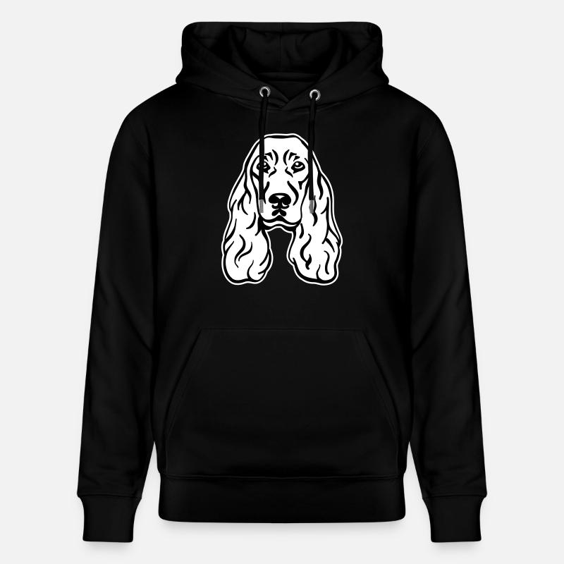 Cocker Spaniel - Stanley/Stella Unisex Bio-Hoodie CRUISER - Schwarz