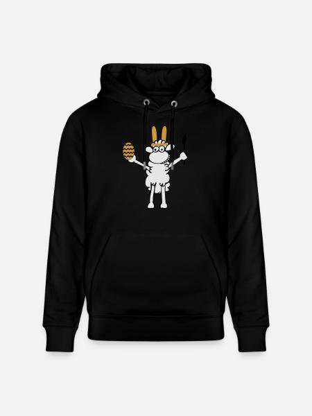 Osterschaf - Stanley/Stella Unisex Bio-Hoodie CRUISER  - Schwarz