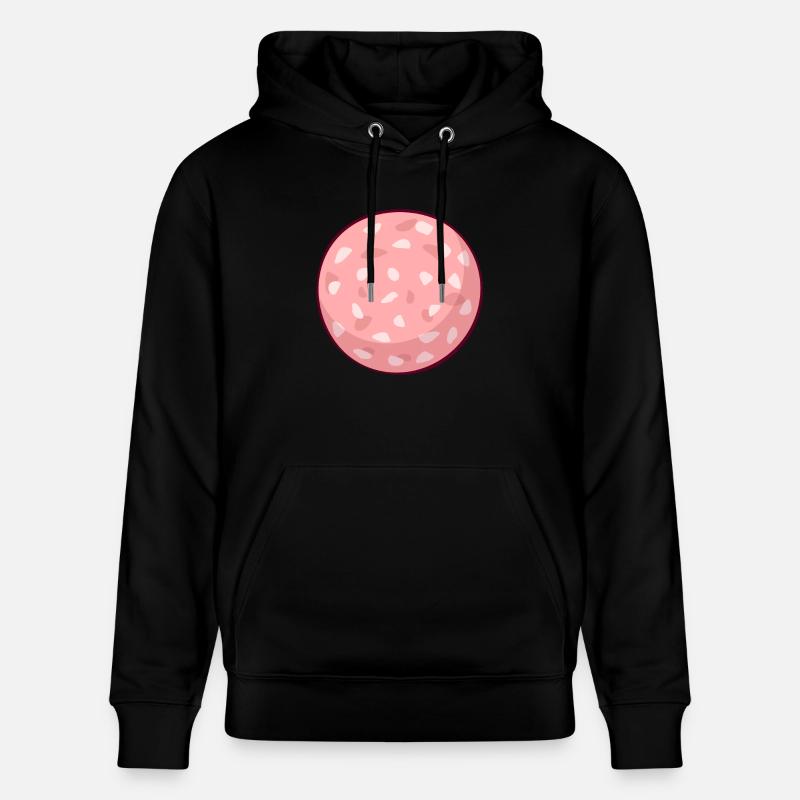 Fleischwurst Kostüm Fleischer Fleisch Wurst - Stanley/Stella Unisex Bio-Hoodie CRUISER  - Schwarz
