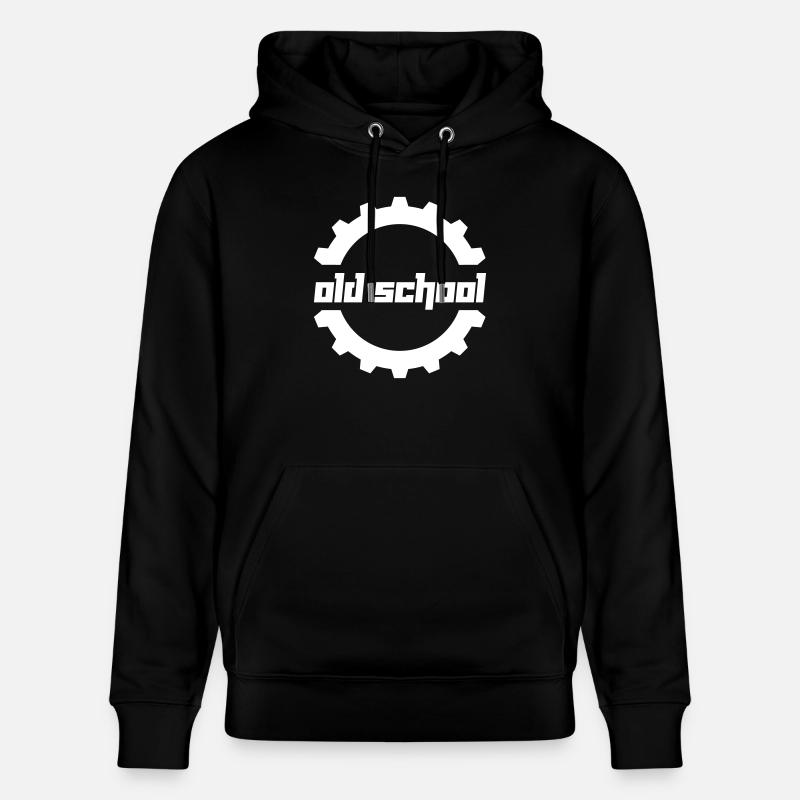 Old School (Vector) - Sweat à capuche bio CRUISER Stanley/Stella Unisexe - noir