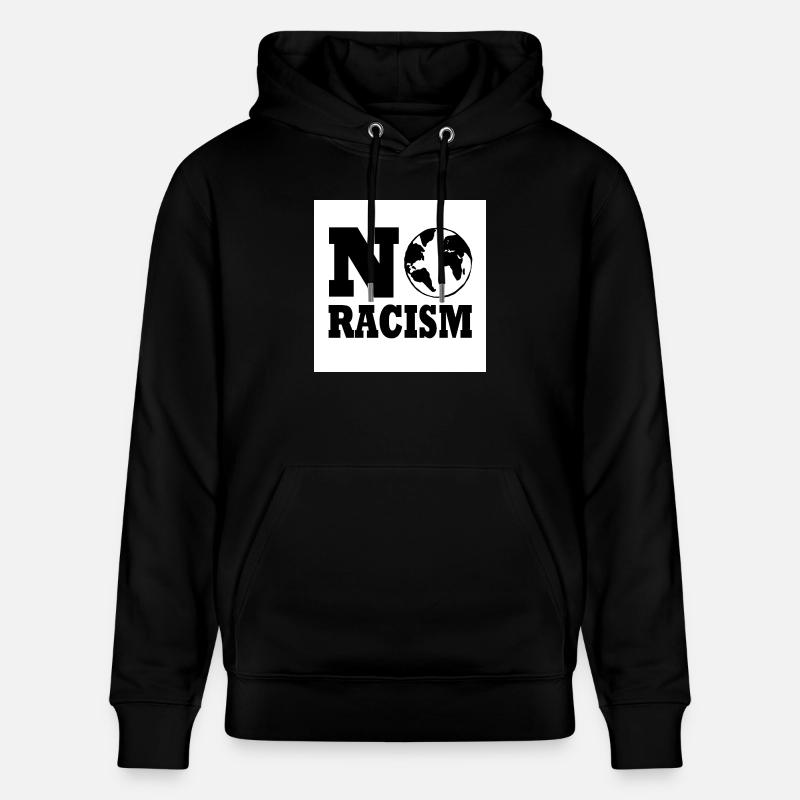 No racism - Sweat à capuche bio CRUISER Stanley/Stella Unisexe - noir