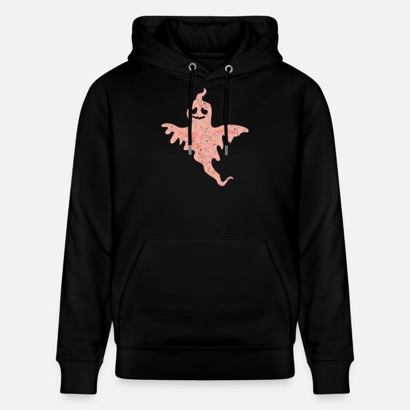 Fantôme d’Halloween - Sweat à capuche bio CRUISER Stanley/Stella Unisexe - noir