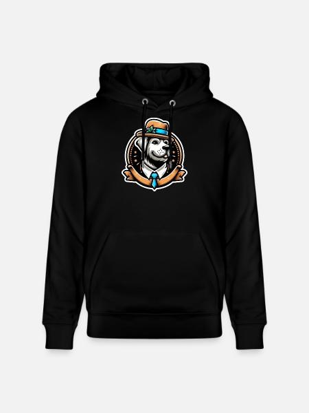 Mister D - Stanley/Stella CRUISER Unisex Organic Hoodie - black
