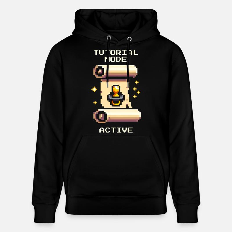 Tutorialmodus aktiv | Eltern im Lernlevel - Stanley/Stella Unisex Bio-Hoodie CRUISER - Schwarz