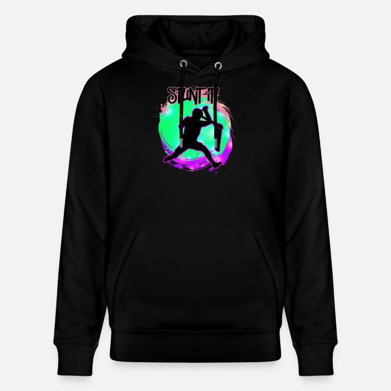 Trottinette - Cascade - Sweat à capuche bio CRUISER Stanley/Stella Unisexe - noir