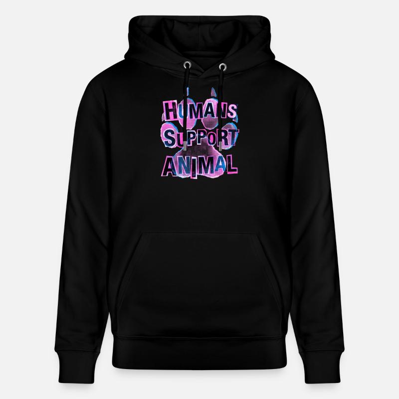 Patte de propriétaire d’animal - Sweat à capuche bio CRUISER Stanley/Stella Unisexe - noir
