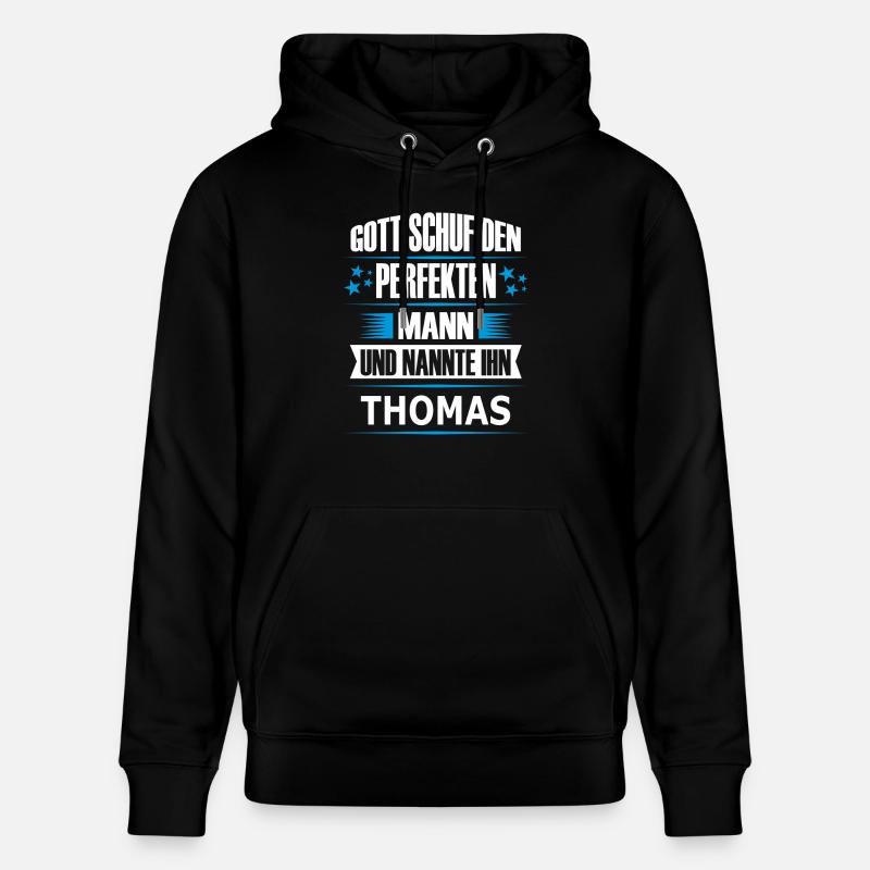 THOMAS - Stanley/Stella Unisex Bio-Hoodie CRUISER  - Schwarz