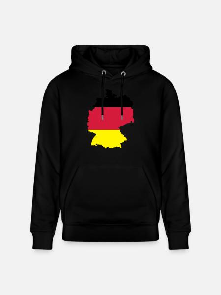 Deutschland - Stanley/Stella CRUISER Unisex Organic Hoodie - black