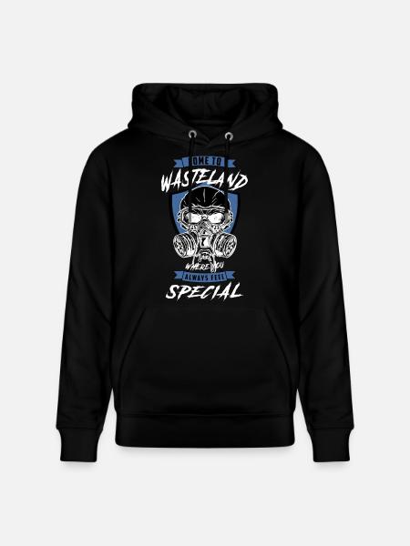 Skull Ödland - Stanley/Stella Unisex Bio-Hoodie CRUISER - Schwarz