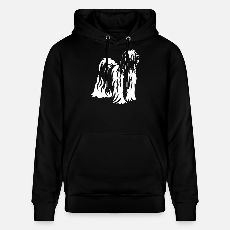 Terrier tibétain « Black Edition » - Sweat à capuche bio CRUISER Stanley/Stella Unisexe - noir