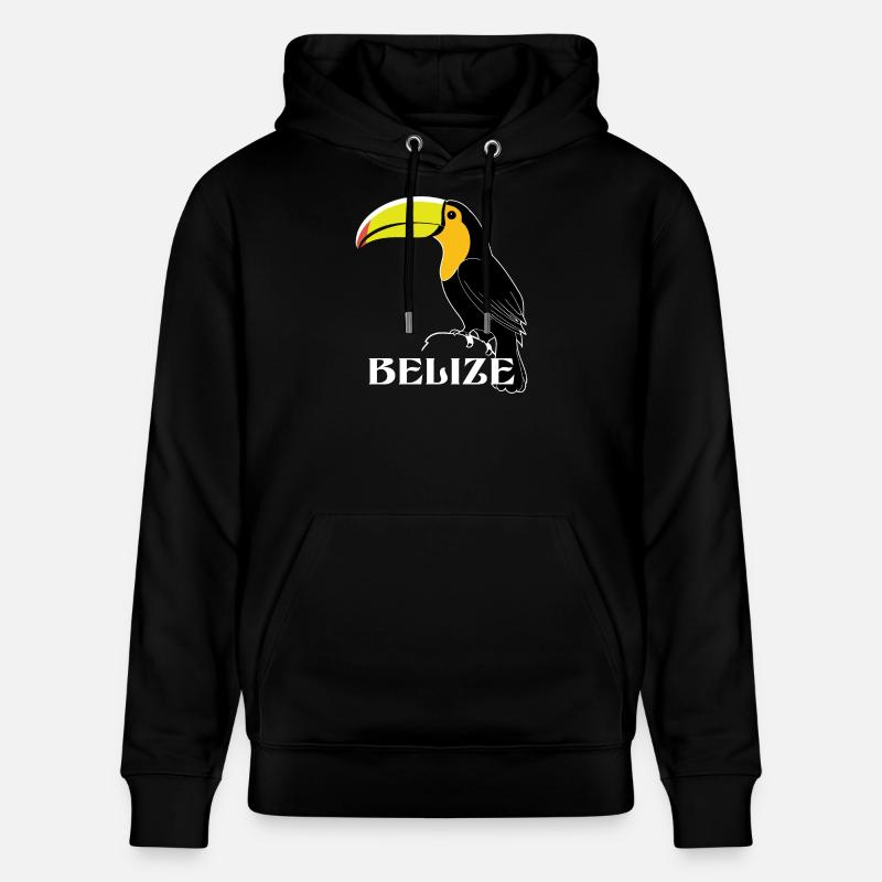 Toucan Belize - Sweat à capuche bio CRUISER Stanley/Stella Unisexe - noir