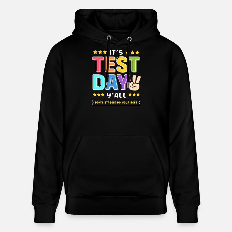 Examen d’enseignant - Sweat à capuche bio CRUISER Stanley/Stella Unisexe - noir