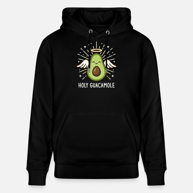 Saint Guacamole Ange Avocat Mignon - Sweat à capuche bio CRUISER Stanley/Stella Unisexe - noir