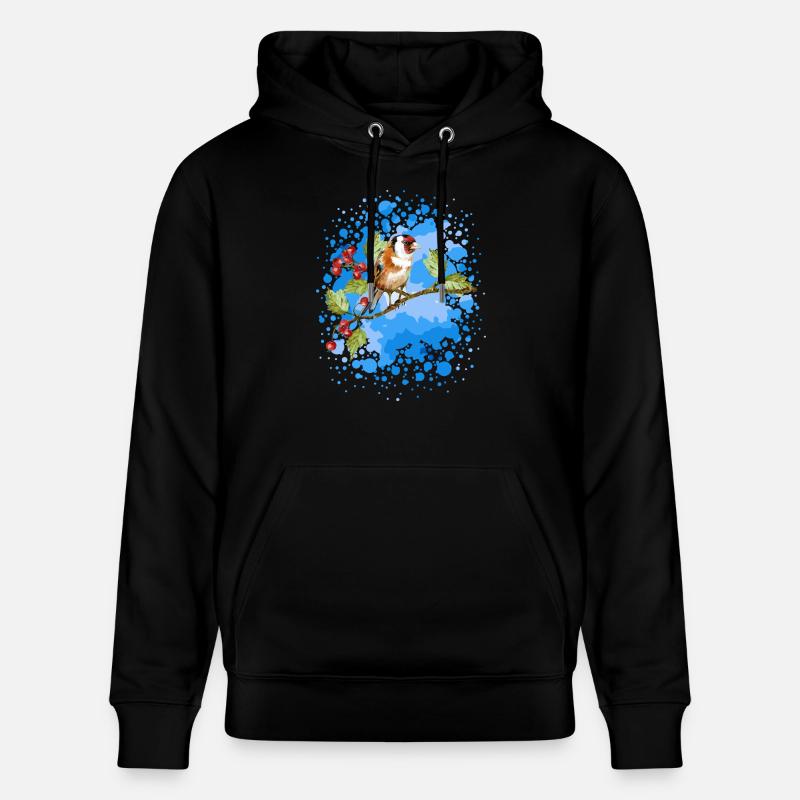 oiseau - Sweat à capuche bio CRUISER Stanley/Stella Unisexe - noir