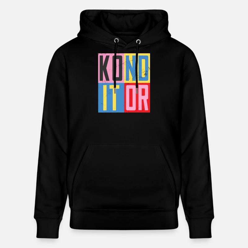 Design de Chef Pâtissier - Sweat à capuche bio CRUISER Stanley/Stella Unisexe - noir