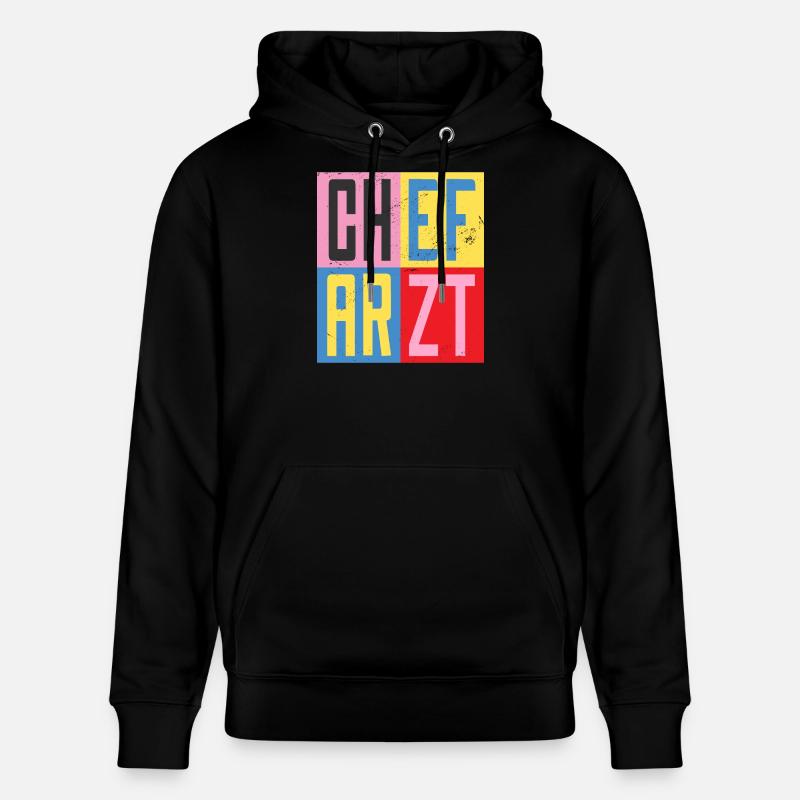 Responsable du design - Sweat à capuche bio CRUISER Stanley/Stella Unisexe - noir