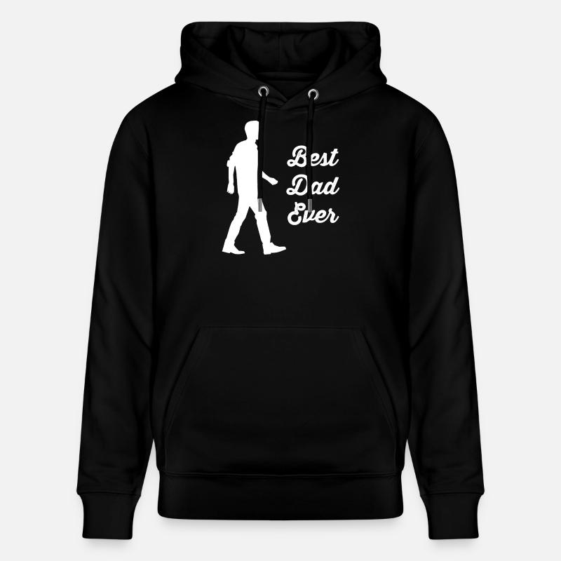 Vater - Stanley/Stella Unisex Bio-Hoodie CRUISER  - Schwarz