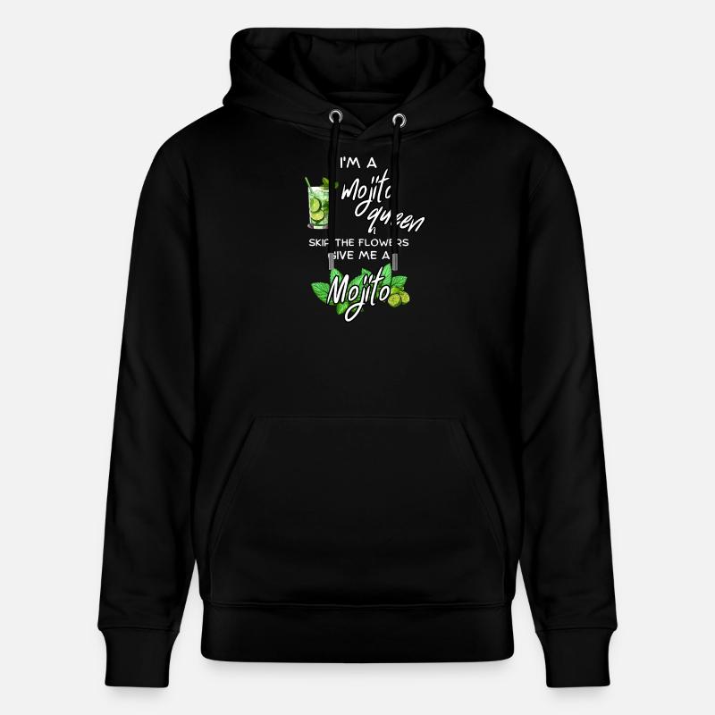 Reine Mojito - Sweat à capuche bio CRUISER Stanley/Stella Unisexe - noir