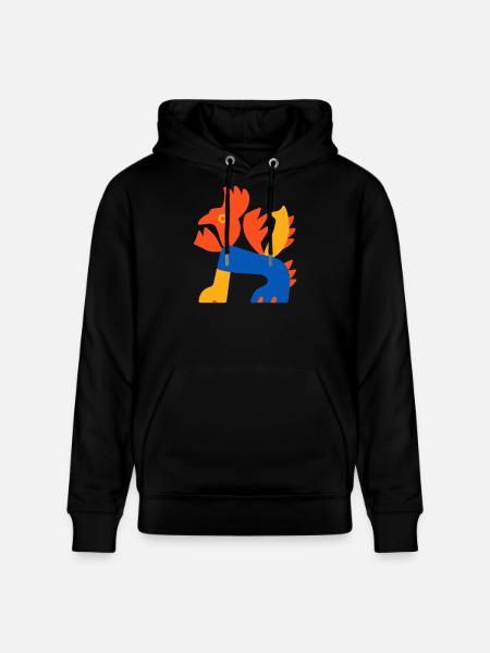 Dragon du Fils - Sweat à capuche bio CRUISER Stanley/Stella Unisexe - noir