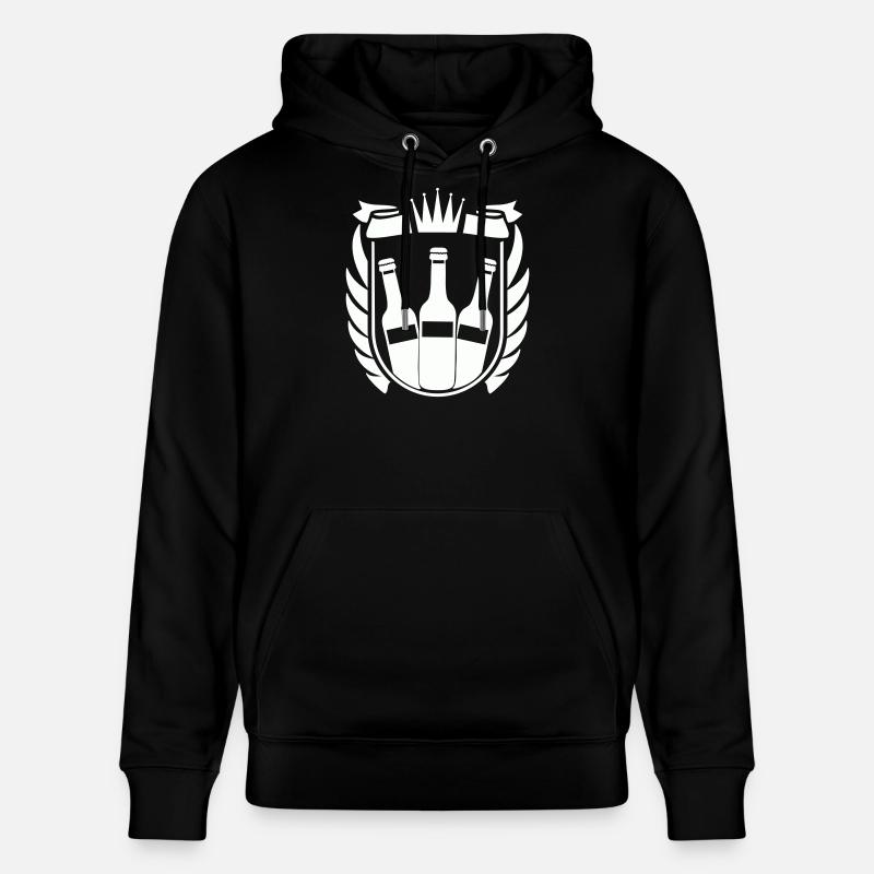 Bier Wappen - Stanley/Stella Unisex Bio-Hoodie CRUISER  - Schwarz