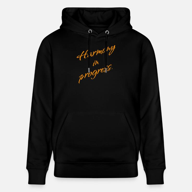 Harmony in Progress – Balance & Mindset - Sweat à capuche bio CRUISER Stanley/Stella Unisexe - noir