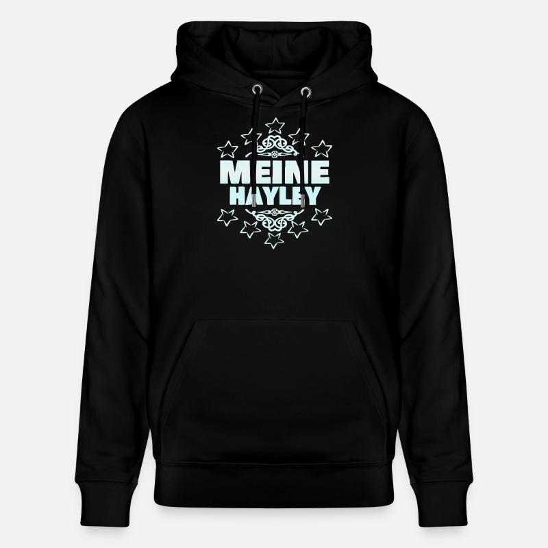 Hayley als Ehefrau - Stanley/Stella Unisex Bio-Hoodie CRUISER - Schwarz