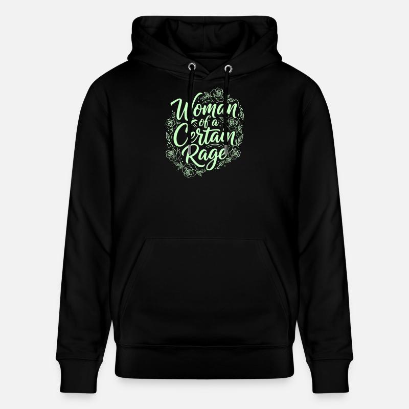 Femme d’une certaine rage Dicton - Sweat à capuche bio CRUISER Stanley/Stella Unisexe - noir