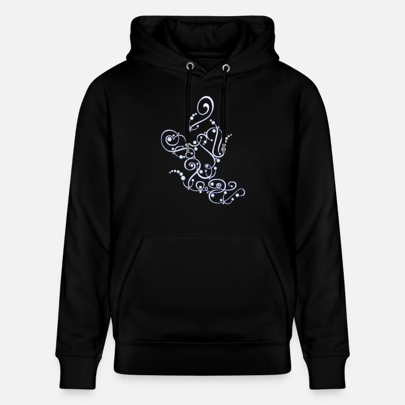 DECO 9 - Sweat à capuche bio CRUISER Stanley/Stella Unisexe - noir