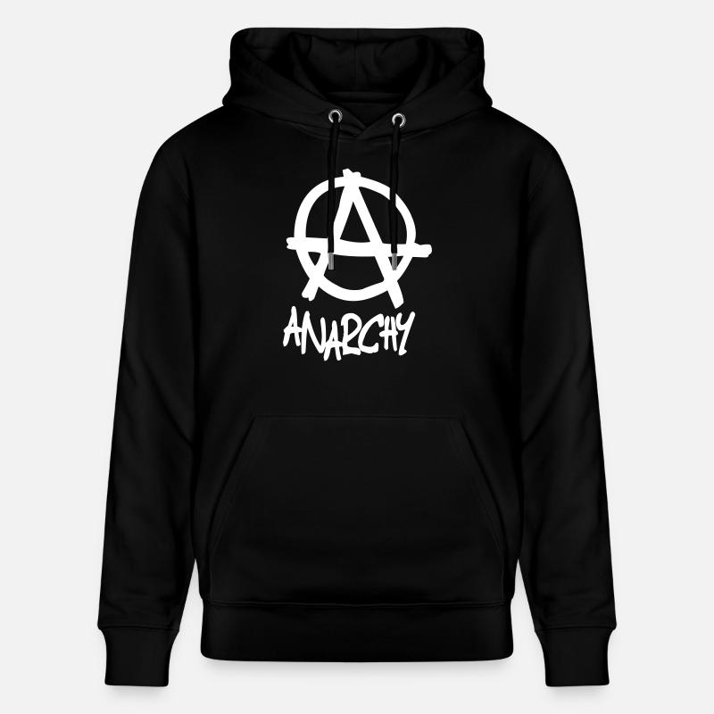 ANARCHY - Stanley/Stella Unisex Bio-Hoodie CRUISER  - Schwarz