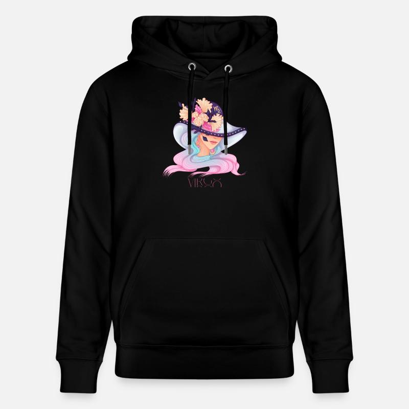 Vierge - Sweat à capuche bio CRUISER Stanley/Stella Unisexe - noir