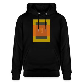 Erfolg - Stanley/Stella Unisex Bio-Hoodie CRUISER  - Schwarz - Vorne - Alina (178cm) & Michal (187cm)