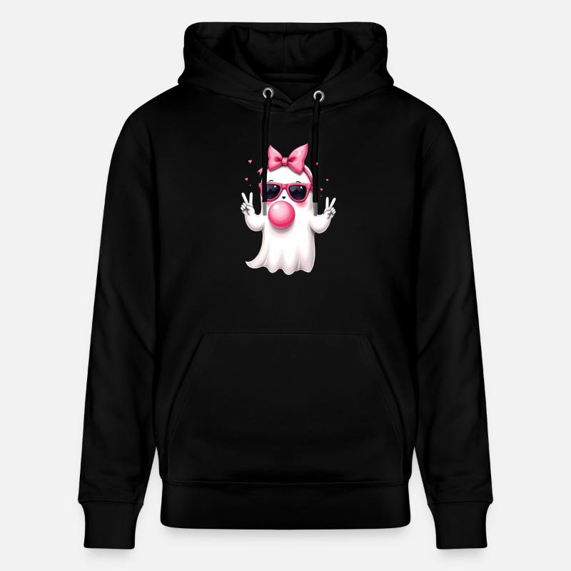 Fantôme mignon - Sweat à capuche bio CRUISER Stanley/Stella Unisexe - noir