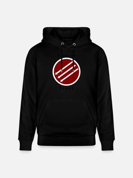 Eiserne Fron - Drei Pfeile - Stanley/Stella CRUISER Unisex Organic Hoodie - black