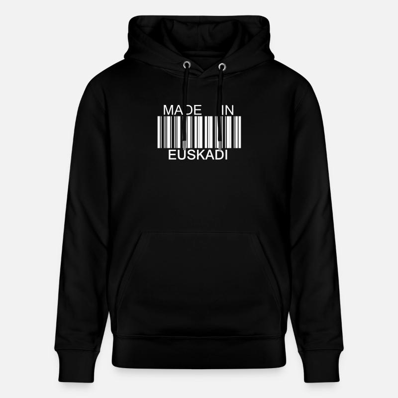 Made in Euskadi - Sweat à capuche bio CRUISER Stanley/Stella Unisexe - noir