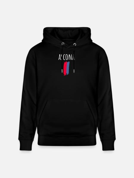 Ascona T-Shirt Souvenir - Stanley/Stella Unisex Bio-Hoodie CRUISER - Schwarz