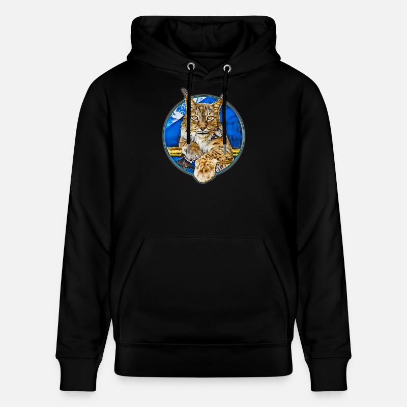 Lynx Wildcat Liberté - Sweat à capuche bio CRUISER Stanley/Stella Unisexe - noir