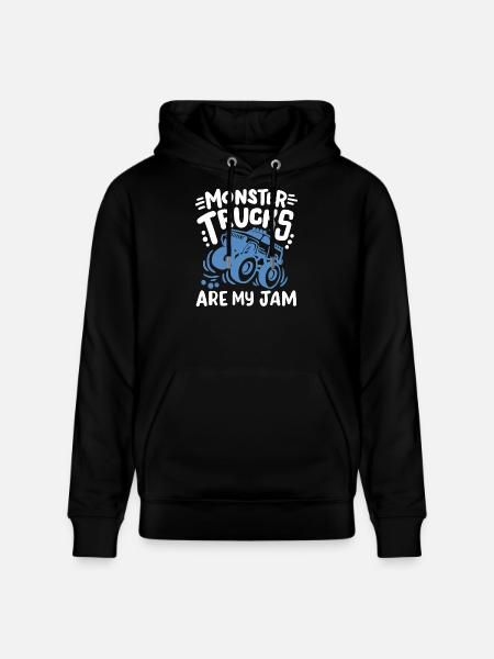 Monster Truck - Stanley/Stella Unisex Bio-Hoodie CRUISER  - Schwarz