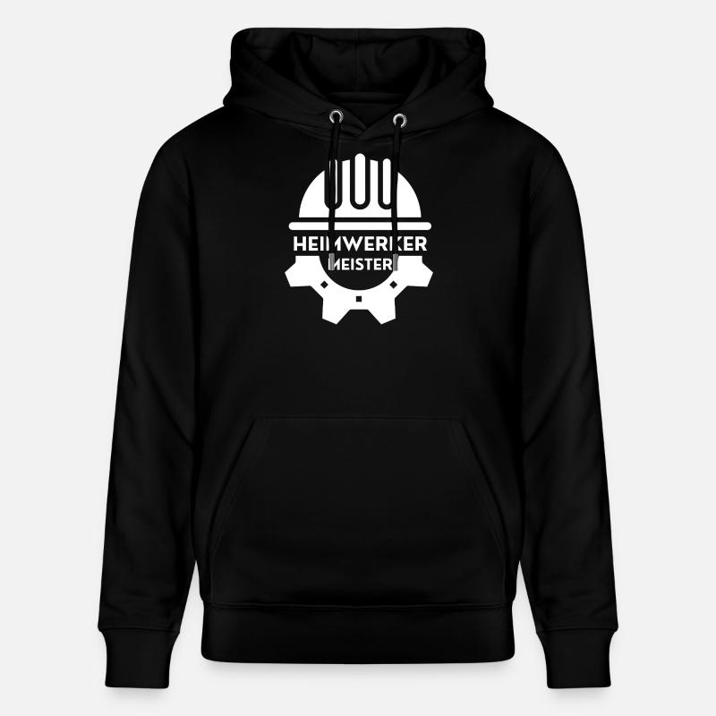 Les bricoleurs maîtrisent avec fierté - Sweat à capuche bio CRUISER Stanley/Stella Unisexe - noir