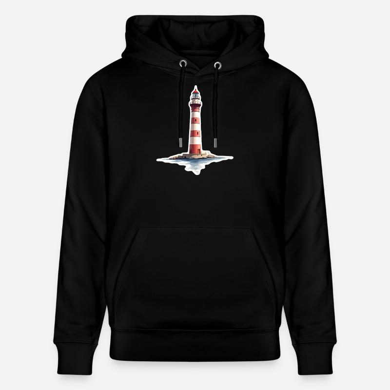 phare - Sweat à capuche bio CRUISER Stanley/Stella Unisexe - noir