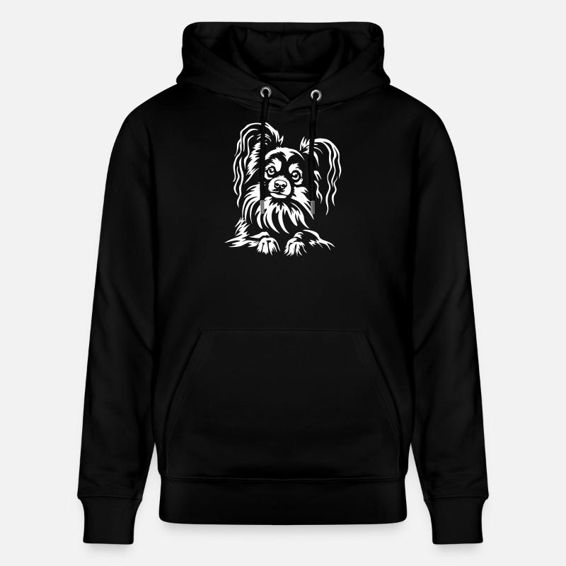 Papillon « Édition noire » - Sweat à capuche bio CRUISER Stanley/Stella Unisexe - noir