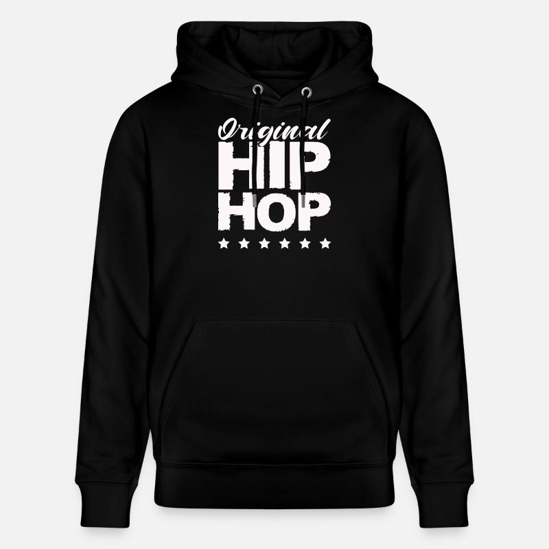 Style hip-hop original - Sweat à capuche bio CRUISER Stanley/Stella Unisexe - noir