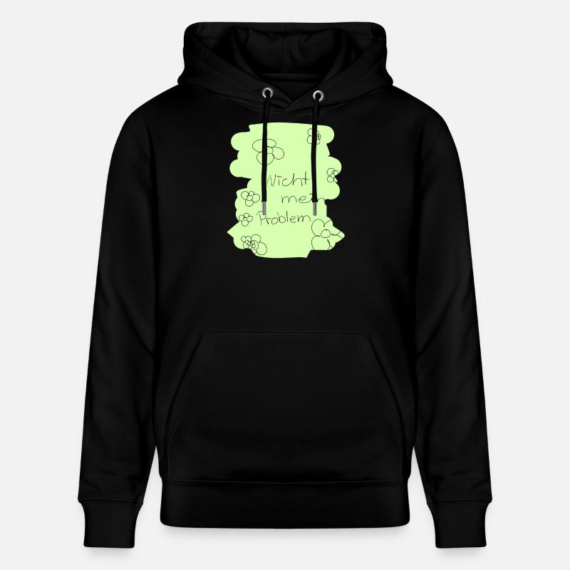 Nicht mein Problem - Stanley/Stella Unisex Bio-Hoodie CRUISER - Schwarz