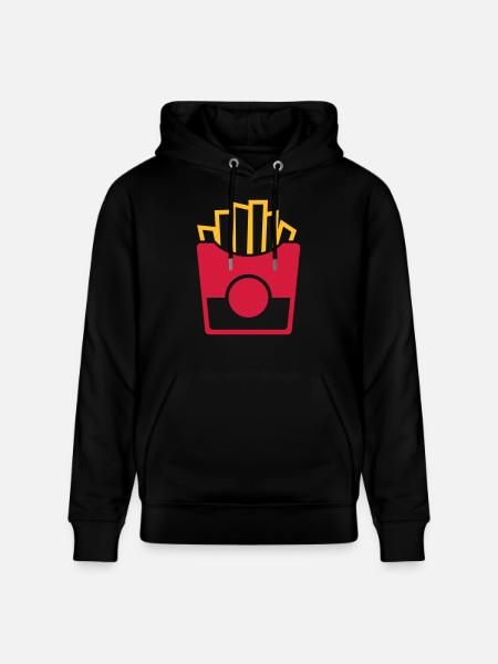 Pommer Frites - Stanley/Stella Unisex Bio-Hoodie CRUISER - Schwarz