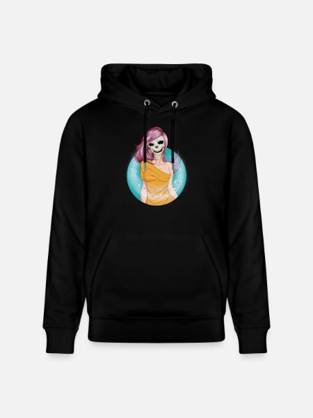 Skull of the wind - Stanley/Stella CRUISER Unisex Organic Hoodie - black